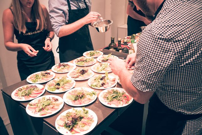 Weihnachtsfeier - Kochen im Team